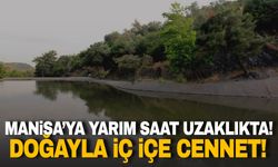 Manisa’ya yarım saat uzaklıkta! Doğayla iç içe cennet!