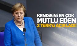 Merkel kendisini en çok mutlu eden iki Türk’ü açıkladı!