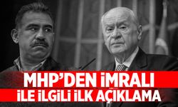 MHP'den İmralı ile ilgili ilk açıklama