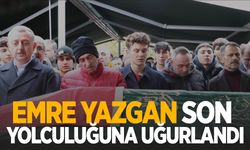 Milli sporcu Emre Yazgan son yolculuğuna uğurlandı