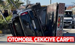 Muğla’da kaza… Otomobil çekiciye çarptı: 3 yaralı