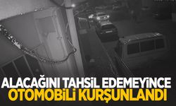 İzmir’de alacak verecek tartışması! Otomobili kurşunlandı