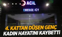 4. kattan düşen genç kadın kurtarılamadı!