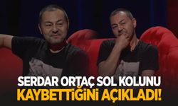 Serdar Ortaç sol kolunu kaybettiğini açıkladı