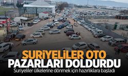 Suriyeliler otomobillerini satmaya başladı