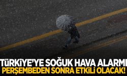 Türkiye’ye soğuk hava alarmı verildi! Sıcaklıklar birden düşecek…