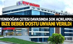 Yenidoğan Çetesi davasında hastane avukatı: “Hastanemize bebek dostu hastane ödülü verilmiştir”