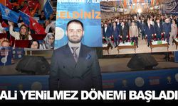 AK Parti Gençlik Kolları’nda Ali Yenilmez dönemi başladı