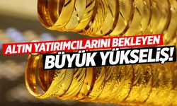 Altın yatırımcılarını bekleyen büyük yükseliş!