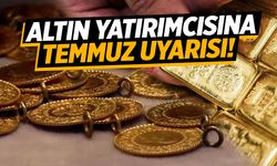 Altın yatırımcısına yeni uyarı!