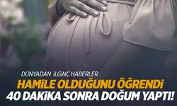 Apandisitinin patladığını sandı… 40 dakika sonra doğum yaptı!