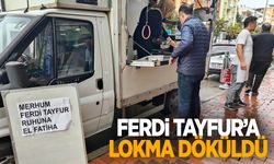 Aydın’da Ferdi Tayfur için bin kişilik lokma hayrı