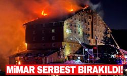 Otel yangınında gözaltına alınan İç Mimar serbest bırakıldı