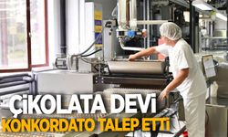 Çikolata devi konkordato talep etti