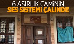 Bursa’da bir garip hırsızlık! 6 asırlık caminin ses sistemi çalındı!