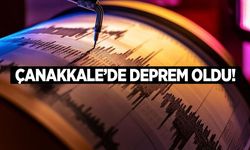 Çanakkale'de 5.2 büyüklüğünde deprem!