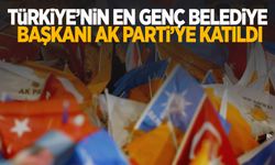 Türkiye’nin en genç belediye başkanı AK Parti’ye katıldı