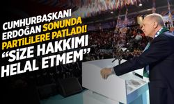 Cumhurbaşkanı Erdoğan: Hakkımı Helal Etmem!