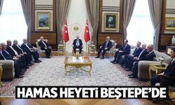 Cumhurbaşkanı Erdoğan Hamas heyeti ile görüştü