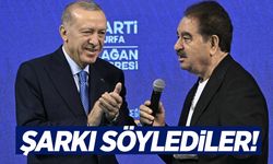 Cumhurbaşkanı Erdoğan, İbrahim Tatlıses ile şarkı söyledi