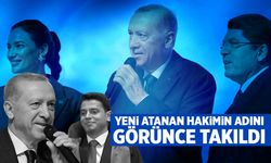 Cumhurbaşkanı Erdoğan, yeni atanan hakimin adını görünce takıldı