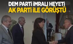 DEM Parti İmralı heyeti, AK Parti ile görüştü