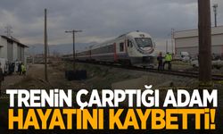 Denizli’de trenin çarptığı adam hayatını kaybetti