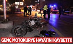 Genç motokurye feci kazada hayatını kaybetti!