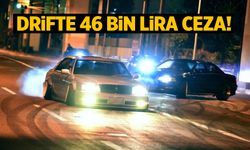 Drift Atan Sürücüye 46 Bin Lira Ceza