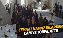 Elazığ’da camiye torpil atıldı! Namazdaki cemaat büyük korku yaşadı!