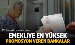 Emekliye en yüksek promosyonu veren bankalar! 2025'te hangi banka ne kadar promosyon veriyor?