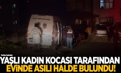 Yaşlı kadın evinde asılı halde bulundu