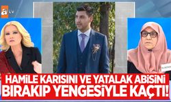 Hamile karısını ve yatalak abisini bırakıp yengesiyle kaçtı!