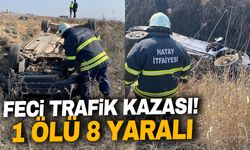 Hatay’da zincirleme trafik kazası: 1 ölü, 8 yaralı