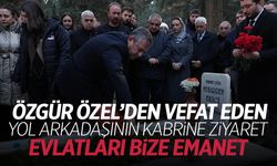 Özgür Özel Manisa'da konuştu: Can arkadaşımdı, evlatları bize emanet