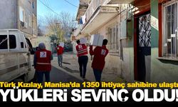 Manisa'da 1350 vatandaşa 1,5 milyon liralık yardım