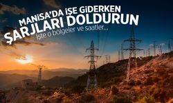 İşe giderken şarjları doldurun... Bölgeler belli oldu