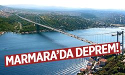 İstanbul açıklarında deprem