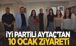 İYİ Partili Aytaç’tan 10 Ocak ziyareti