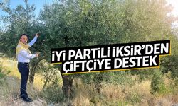 İYİ Partili İksir’den çiftçiye destek