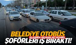 İzmir’de belediye otobüs şoförlerinden iş bırakma eylemi! Ulaşımda aksama yaşandı!