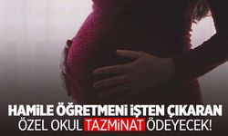 İzmir’de hamile öğretmeni işten çıkaran özel okul tazminat ödeyecek!