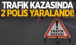 İzmir'de otomobille çarpışan motosikletteki 2 polis yaralandı