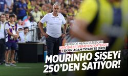 Jose Mourinho ticarete girdi: Şişeyi 250'den satıyor