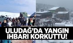 Kartalkaya’nın ardından bu sefer de Uludağ’da otel yangını!