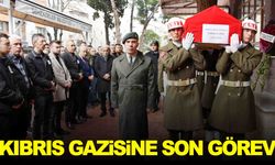 Kıbrıs Gazisi Abdullah Gençerler son yolculuğuna uğurlandı