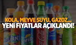 Kola, meyve suyu ve gazozlara zam geldi!