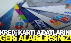 Kredi kartı aidatlarını geri alabilirsiniz!