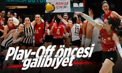 Manisa BBSK Voleybol’dan Play-Off öncesi galibiyet