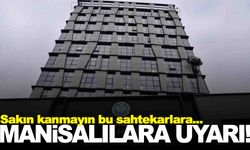 Manisa Büyükşehir’in adını kullanarak dolandırıcılık yapıyorlar!